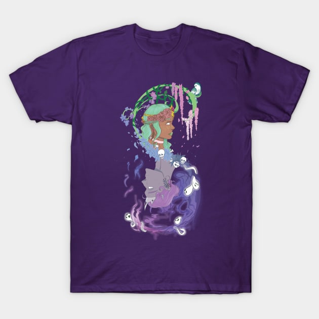 180 (Persephone Up) T-Shirt by magicpretzel